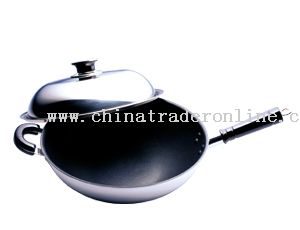 Hard Anodized Wok from China