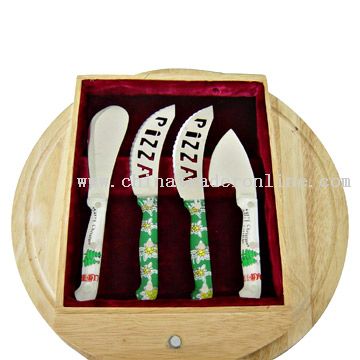 4pc Pizza Tool Set