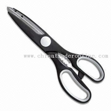 Kitchen Scissors with Blade Thickness of 2.5mm
