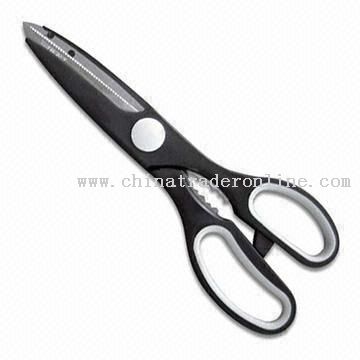 Kitchen Scissors with Blade Thickness of 2.5mm from China