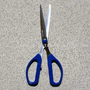 Multi-purpose Stainless Steel Scissors with ABS Handles for Good Holding Sense from China