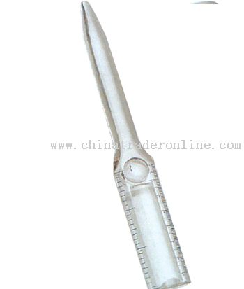Ruler style magnifier from China