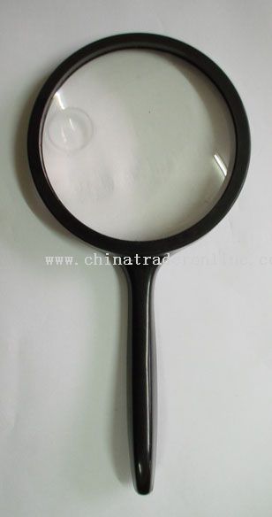 plastic frame and handle Magnifier from China