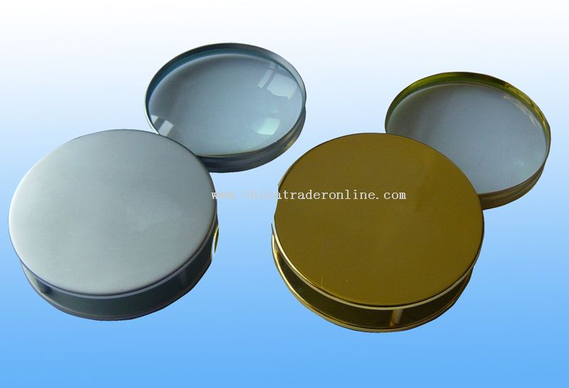 solid metal folding loupe magnifier from China