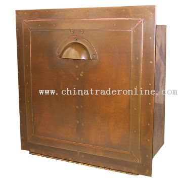 Antique Brass Mailbox from China