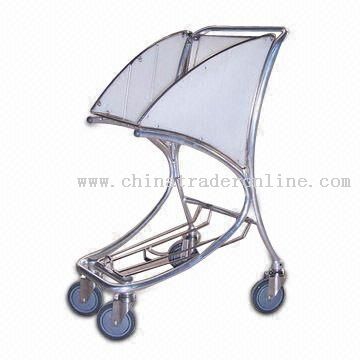 Shopping Cart with Gloss Anodized Finish