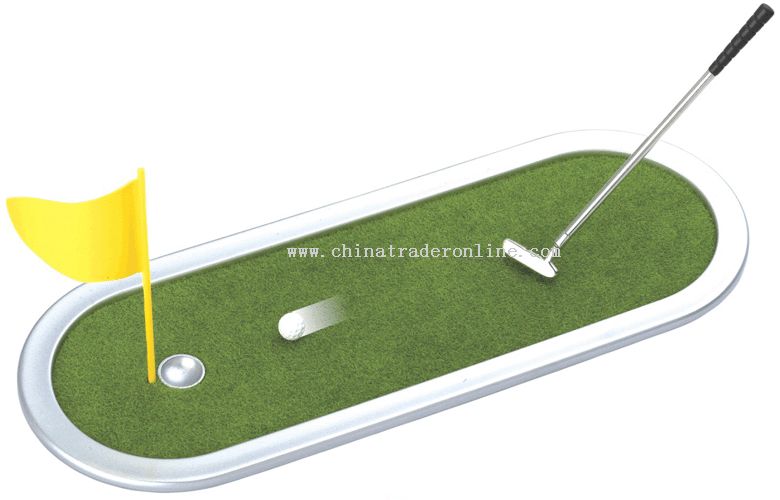 Promotional Desk Golf Amusing Equipment Desk Golf Amusing