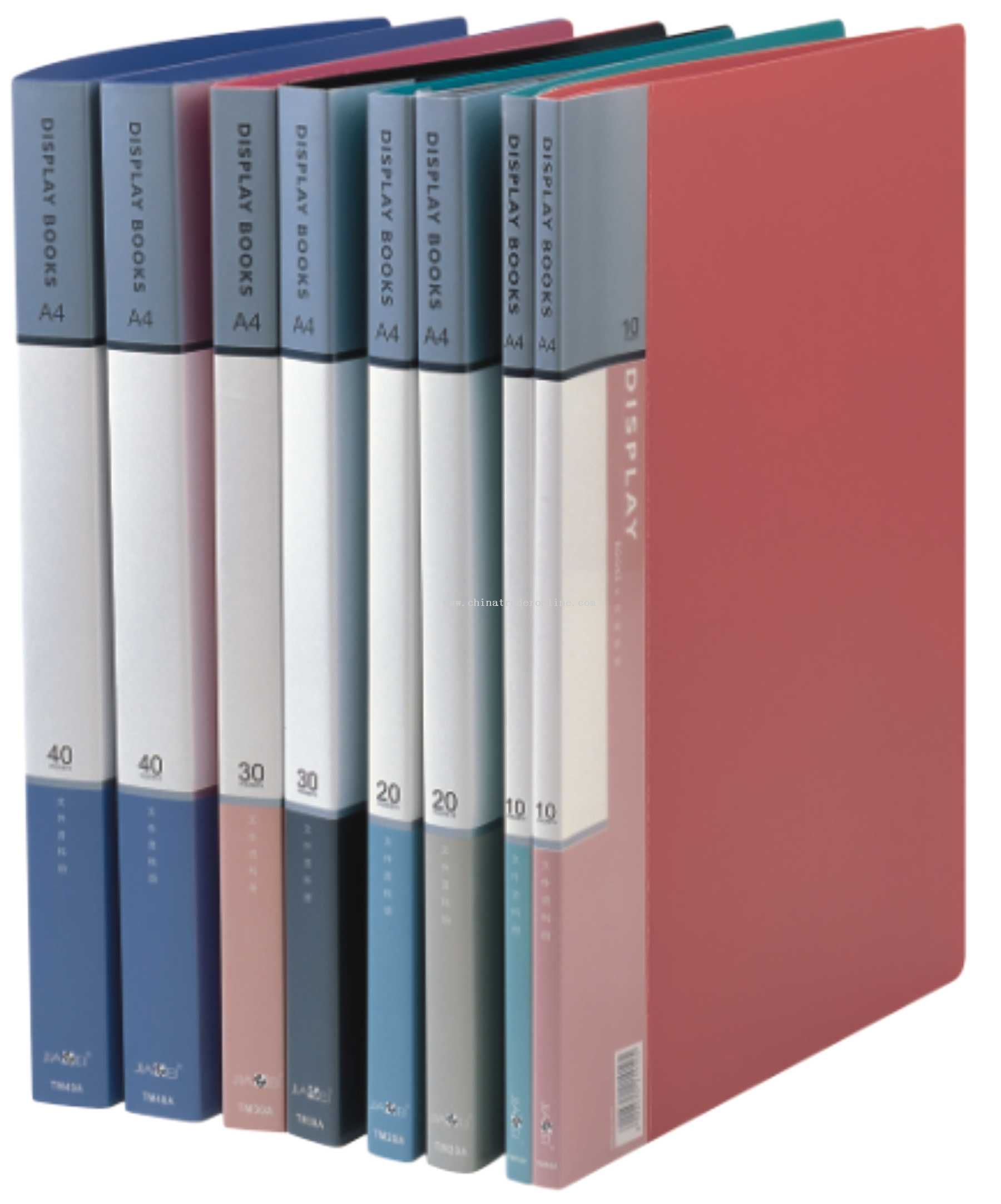 Economical display books(10-40 inner bag)