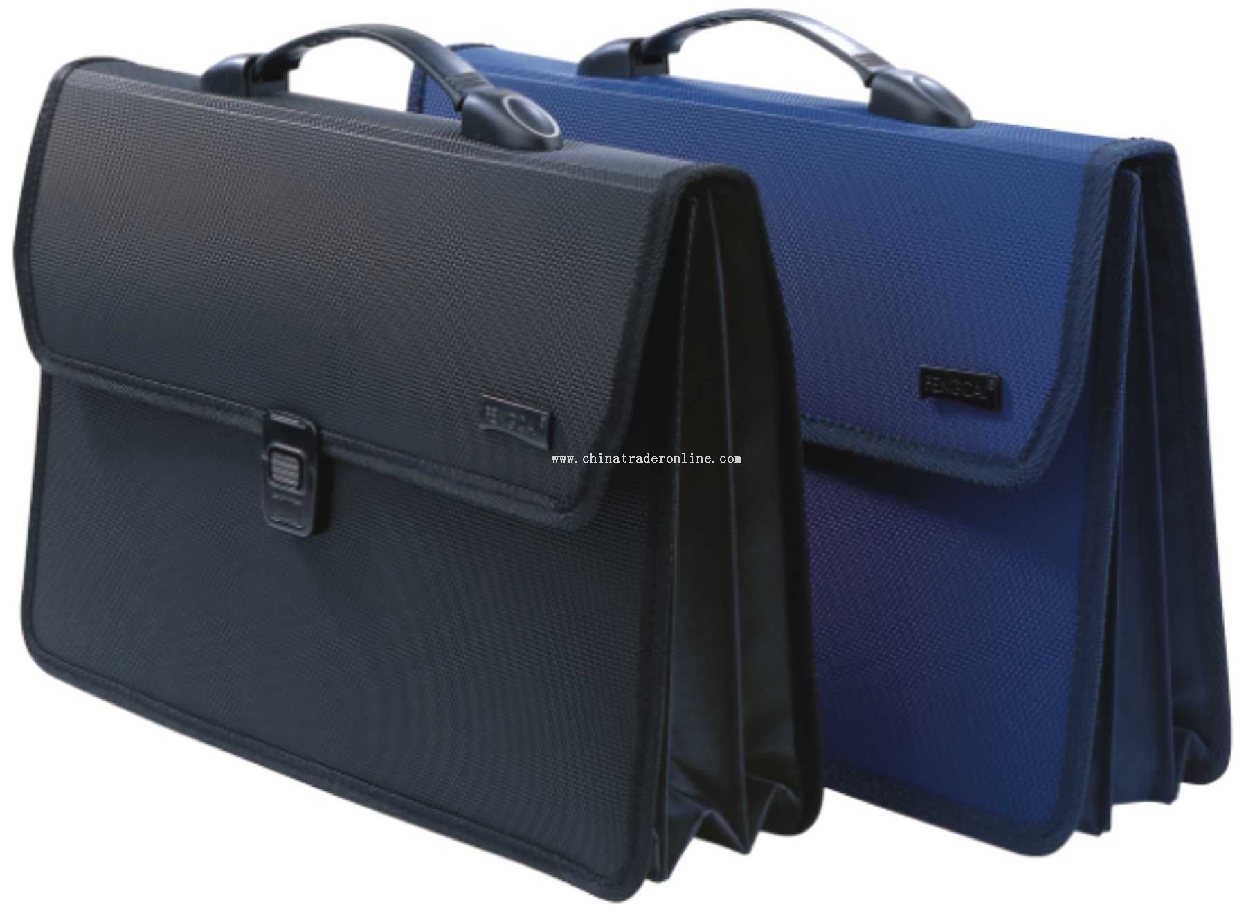 Portable colorful PP business bag(3-layer)