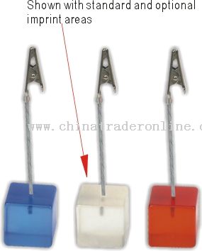 Acrylic base Memo Clips from China