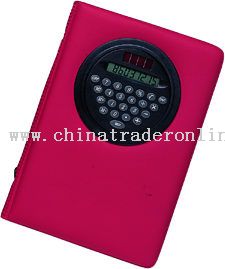 7 Inch Organizer with rotary calculator on cover from China