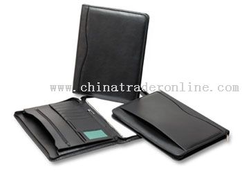 Deluxe Zip Conference Folder from China