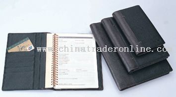 leather spiral bound jotters from China
