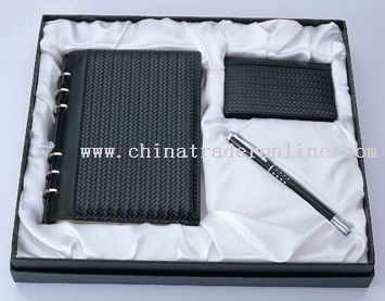 mesh veins notebook suit from China