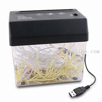 USB Mini Paper Shredder from China