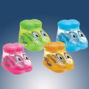 Lovely Cartoon Pencil Sharpener in Cute Shoe Shape