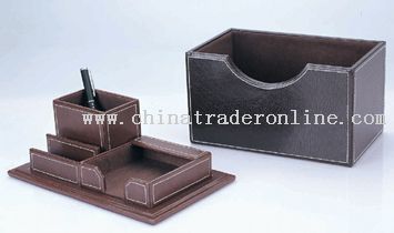 arc documents box with multifuntional pen holder from China