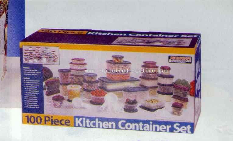 100 Pcs Storage Set from China