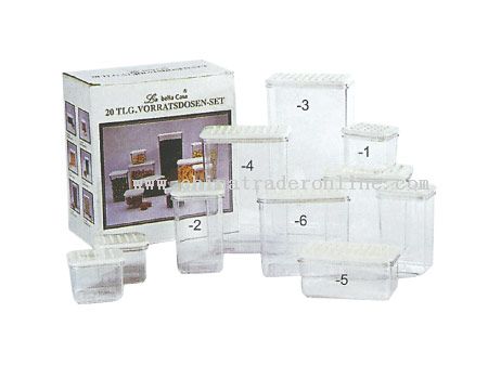 20PCS STORAGE CONTAINER from China