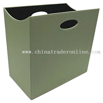 Faux Leather Storage Barrel from China