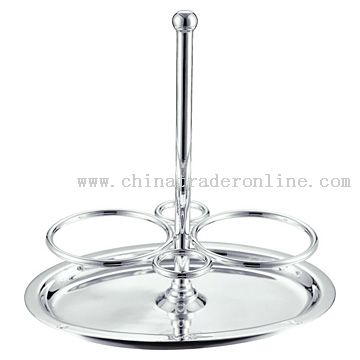 4-Head Cruet Rack Stand