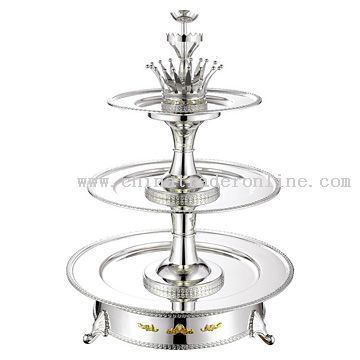 4-Layer Crown Seafood Tower from China