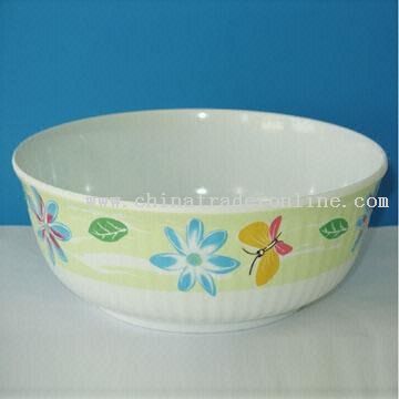 Flated Deep Melamine Bowl