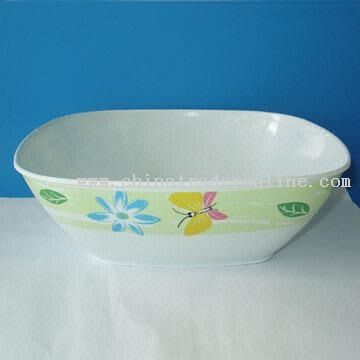 Square Bowl Made of Melamine from China