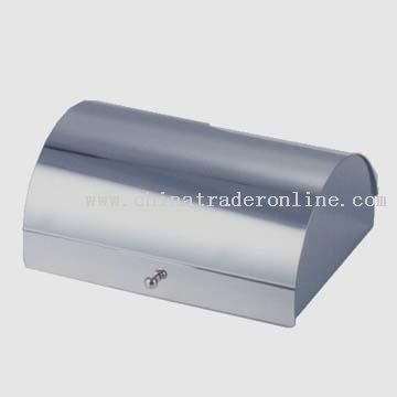 Chrome Plated Bread Box in Simple Design from China