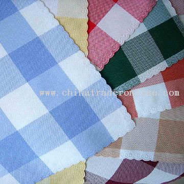 Checkerwork Table Cloth from China