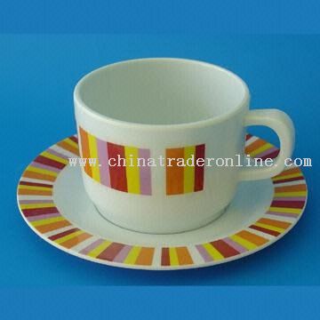 High-quality Melamine Cup and Saucer Set