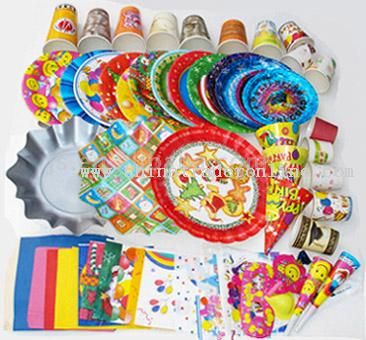 Disposable Products for Party