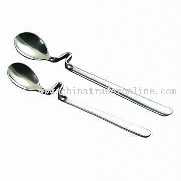 Honey Spoons with Length of 17.5 and 15cm from China
