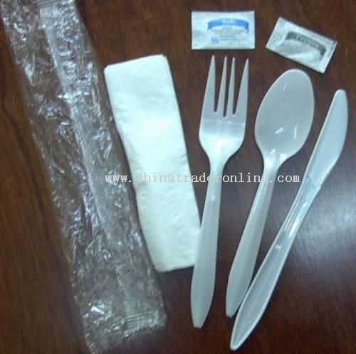 PP PS Takeaway Cutlery Kit