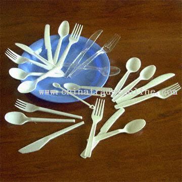 Plastic Disposable Cutlery from China