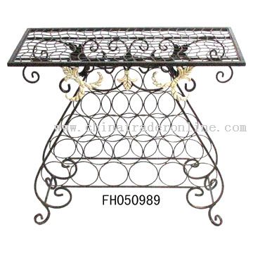 Iron Wine Rack from China