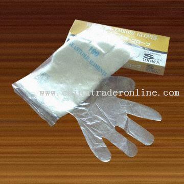 PE Disposable Gloves Completely Insulate Hands from Oil and Dirt