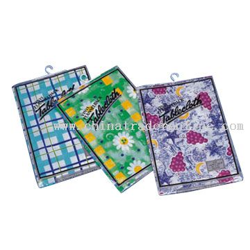 PEVA Flannel Back Tablecloths from China