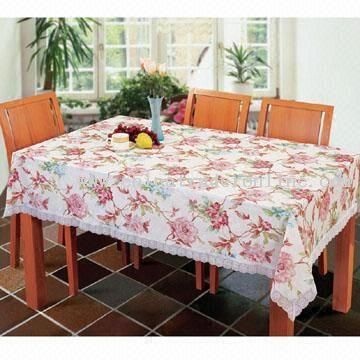 Lace Border Tablecloth from China