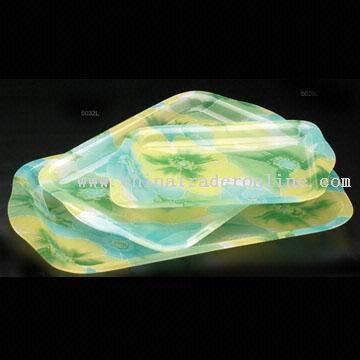 Acrylic Fruit Tray Available in Different Sizes and Shapes from China