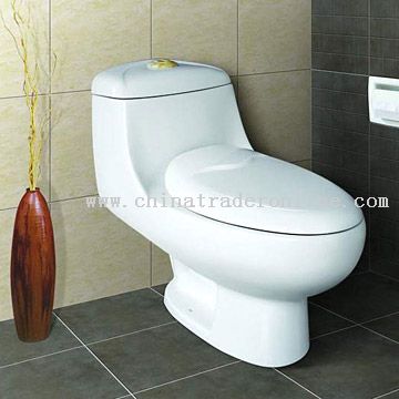 Siphonic One-Piece Toilet from China