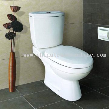 Siphonic Two-Piece Toilet from China