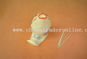 cartoon toothpick bottle from China