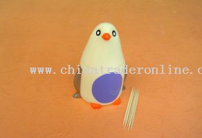 cartoon toothpick bottle from China