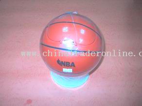 basketball shape dustbin