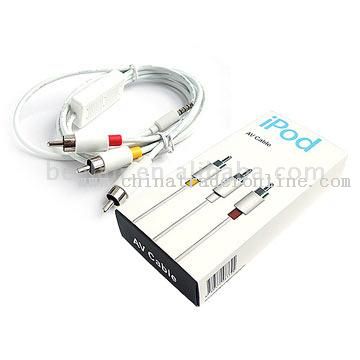 AV Cable for iPod from China