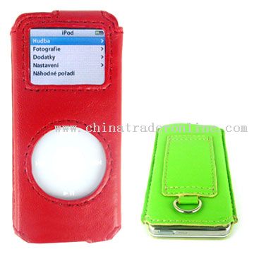 Leather Case For iPod Nano