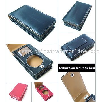 iPod Compatible Leather Cases from China