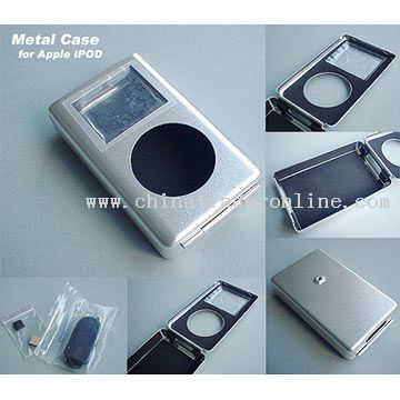 iPod Compatible Metal Case