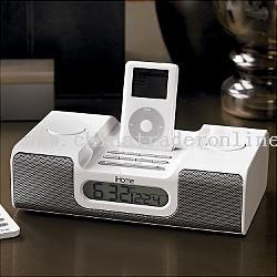 ipod alarm clock + remote from China